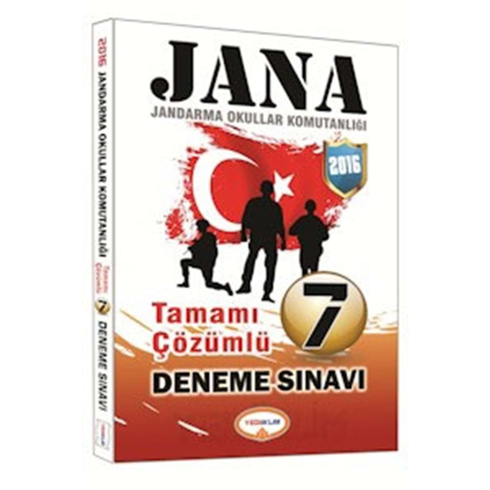 YEDİİKLİM JANA 2016 7 ÇÖZÜMLÜ DENEME