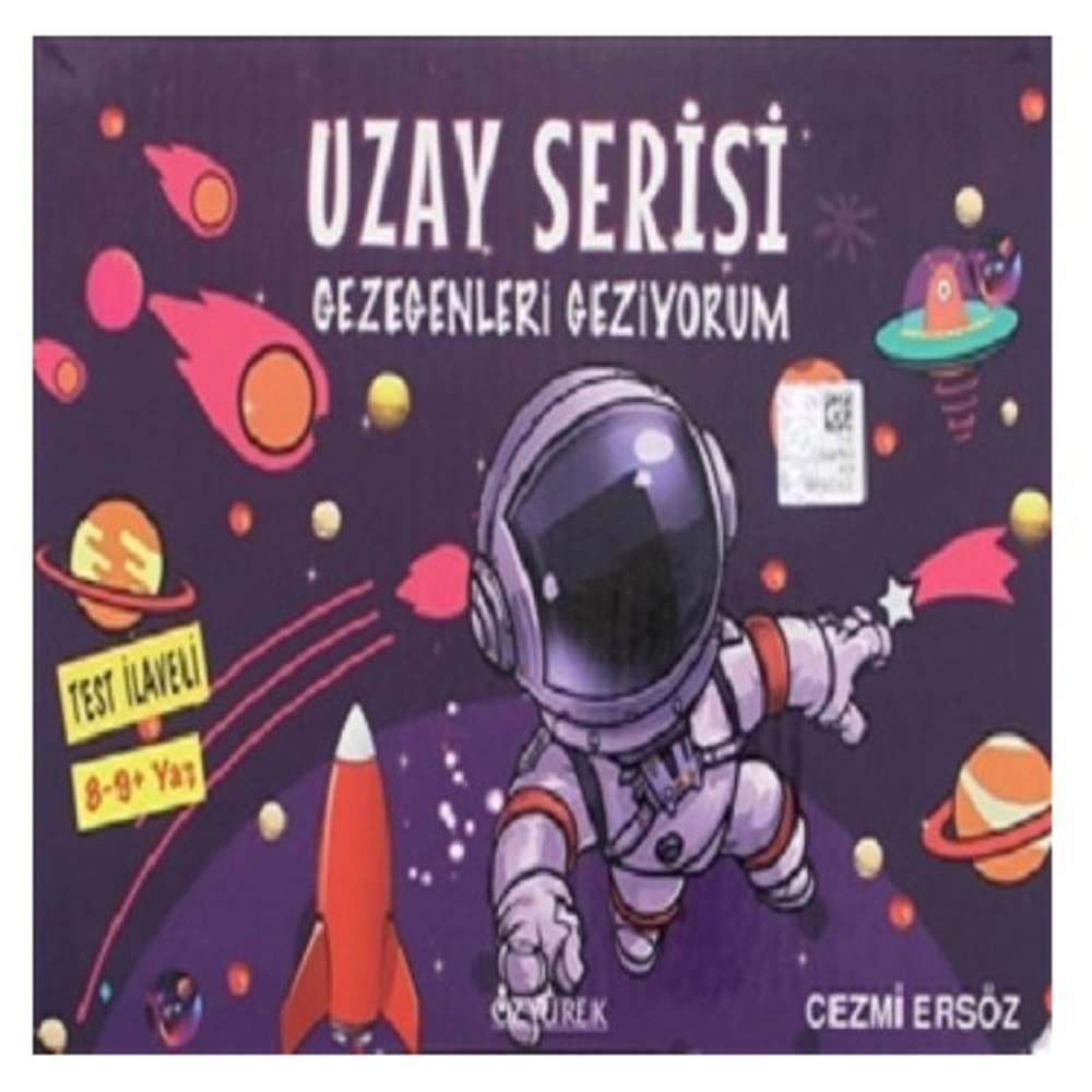 UZAY SERİSİ GEZEGENLERİ GEZİYORUM 10 KİTAP TAKIM TEST İLAVELİ-CEZMİ ERSÖZ-ÖZYÜREK YAYINCILIK