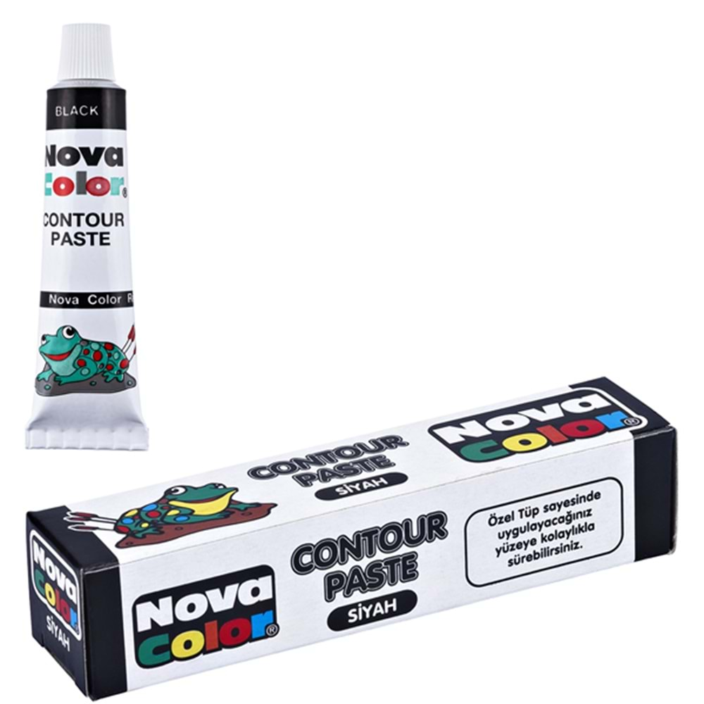 NOVA COLOR CONTOUR PASTE SİYAH NC-184