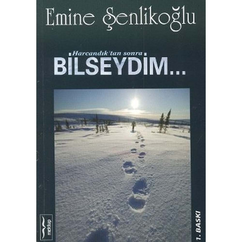 BİLSEYDİM - EMİNE ŞENLİKOĞLU - MEKTUP