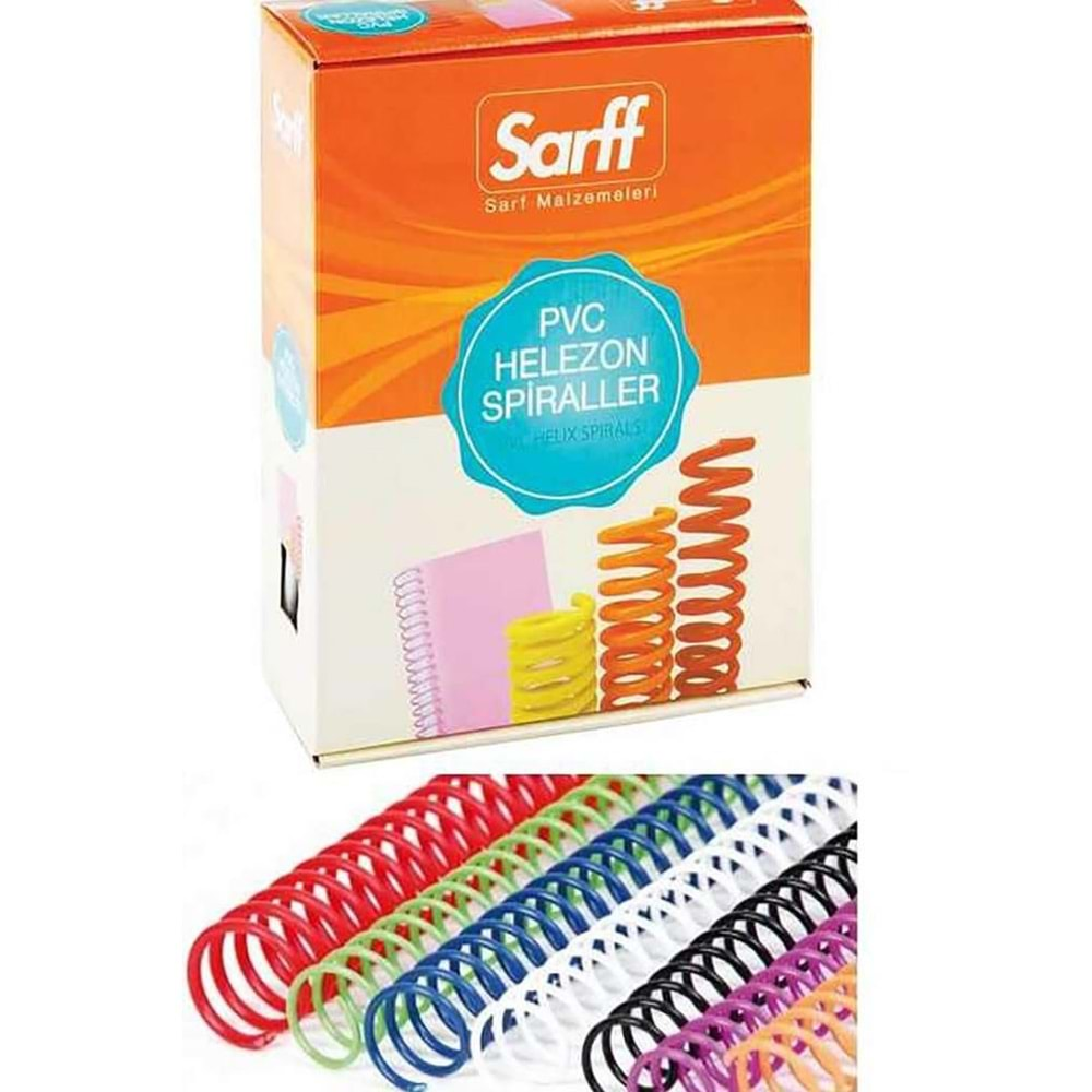 SARFF 18 MM HELEZON ŞEFFAF SPİRAL