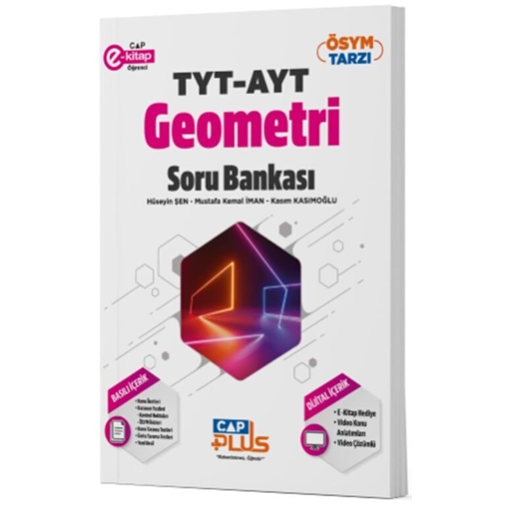 ÇAP TYT-AYT GEOMETRİ PLUS SORU BANKASI-2024