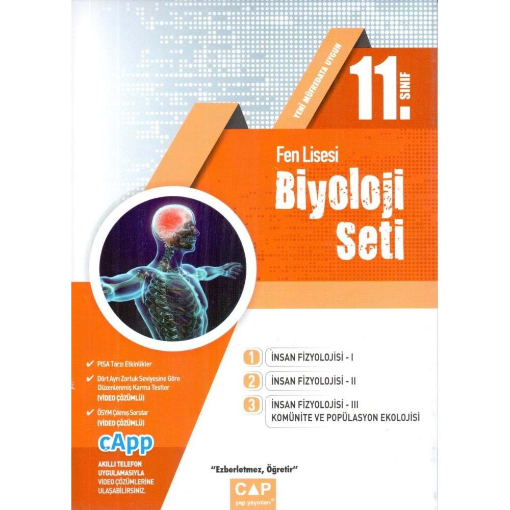 ÇAP 11.SINIF FEN LİSESİ BİYOLOJİ SETİ