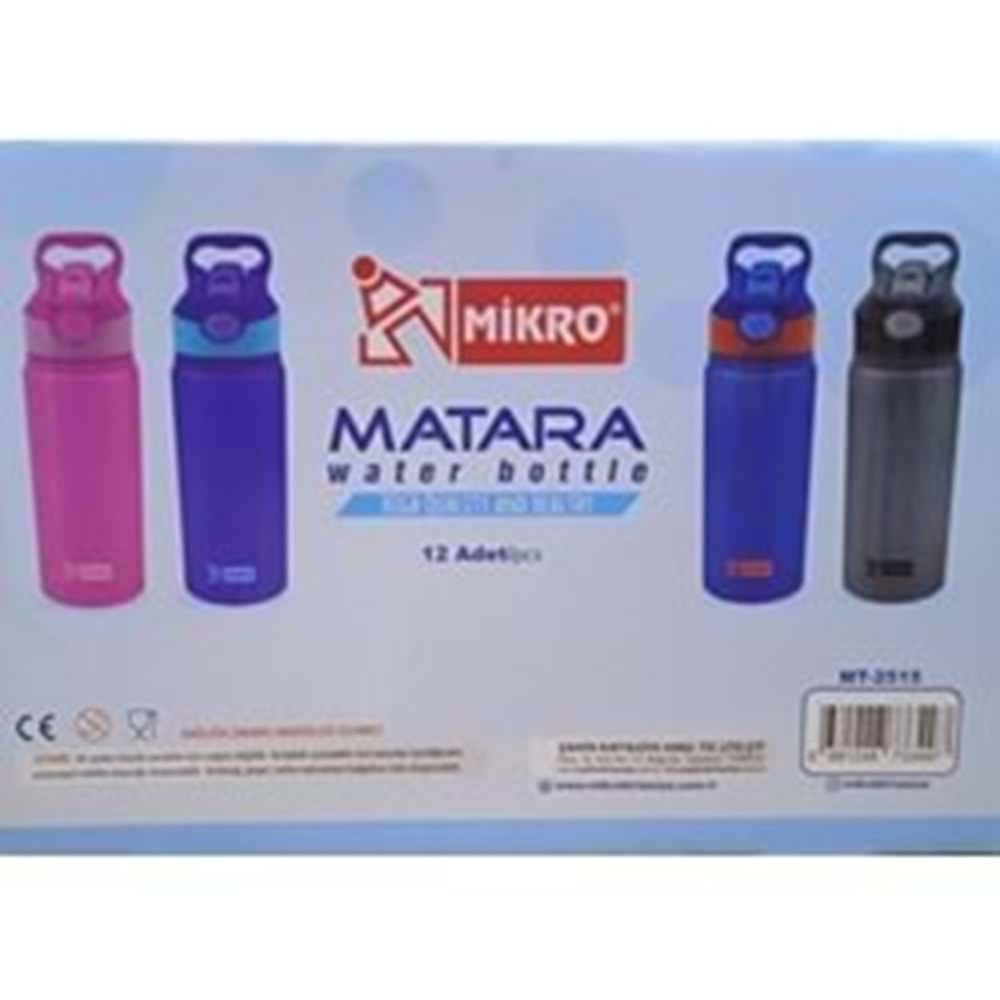 MİKRO 600 ML ALİMİNYUM MATARA-MT-2515