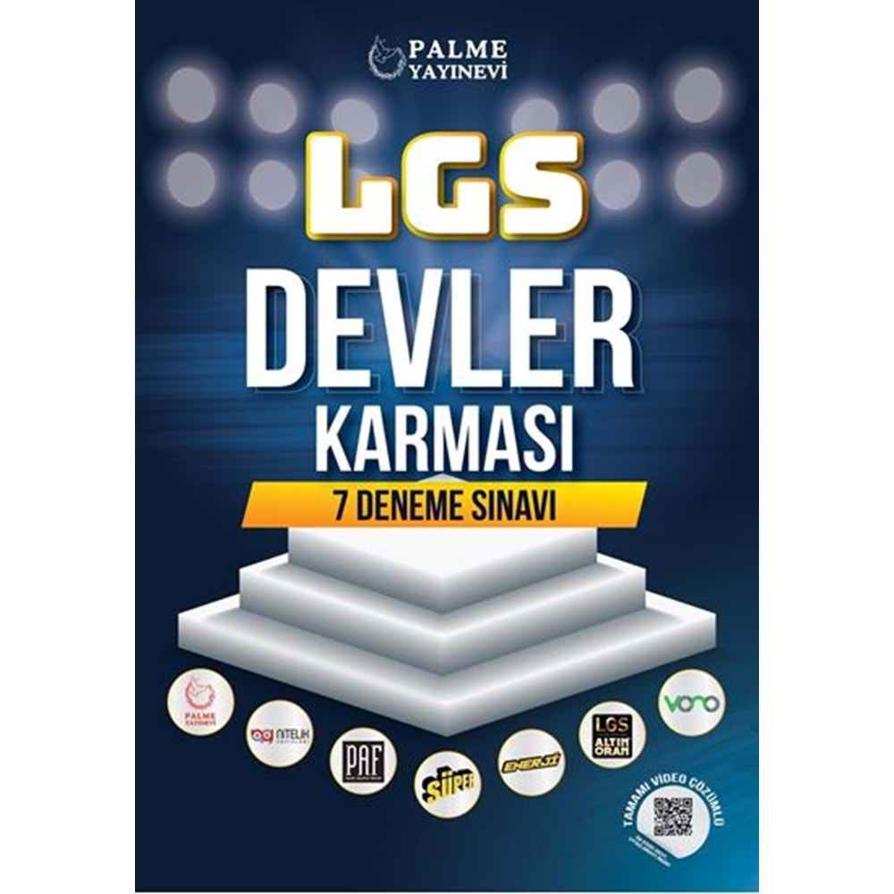 PALME 8.SINIF LGS DEVLER KARMASI 7 DENEME SINAVI-YENİ