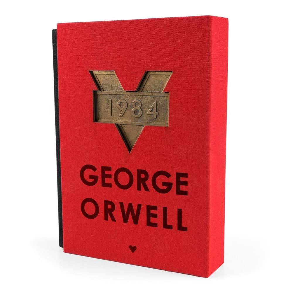 1984-GEORGE ORWELL-CAN KIRMIZI KUTU ÖZEL BASKI