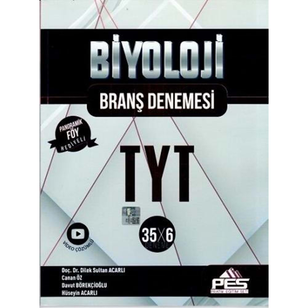 PES TYT BRANŞ DENEME BİYOLOJİ 35*6 - 2022