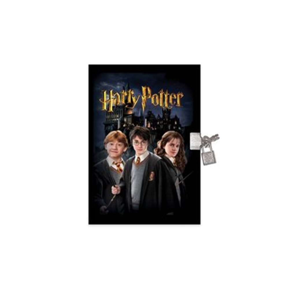 KESKİN COLOR HARRY POTTER 14*20 80 YAPRAK KİLİTLİ HATIRA DEFTERİ-310210-07