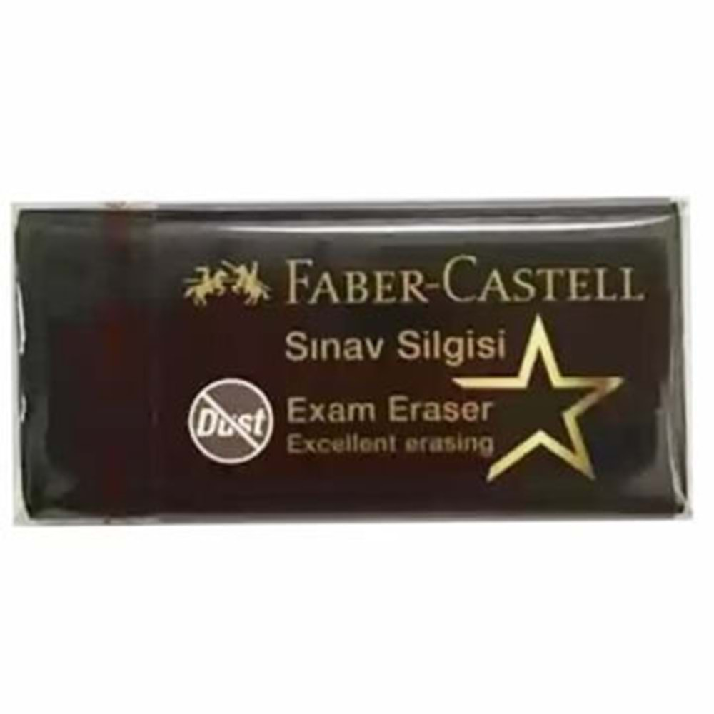 FABER CASTELL SİYAH SINAV SİLGİSİ-5130187241