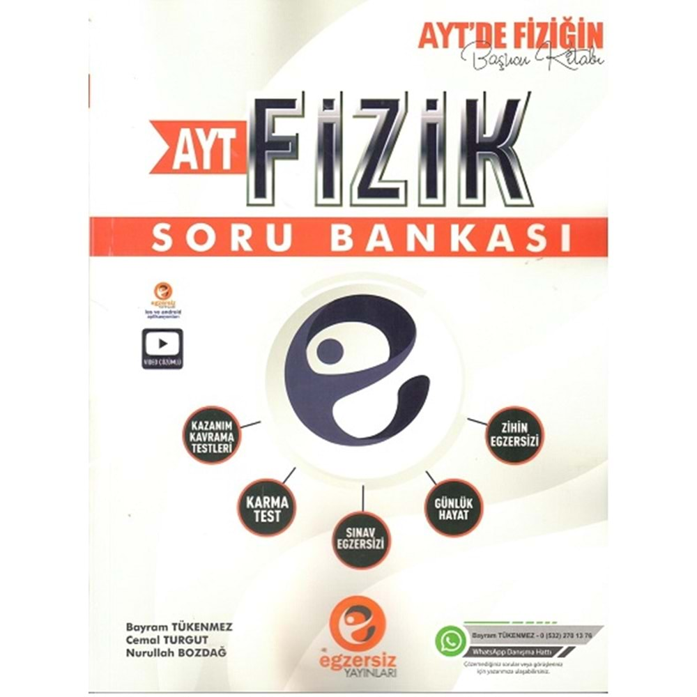 EGZERSİZ AYT FİZİK SORU BANKASI-2024