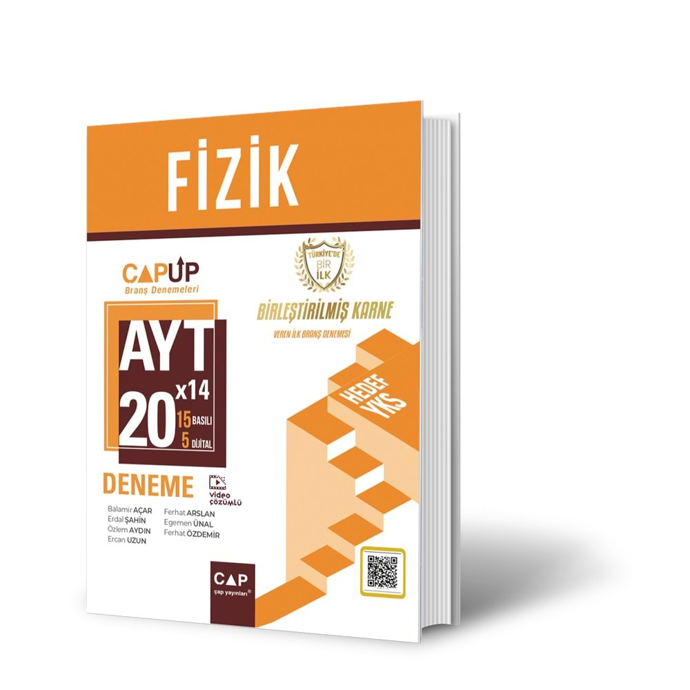 ÇAP AYT FİZİK 20X14 UP DENEME-2023