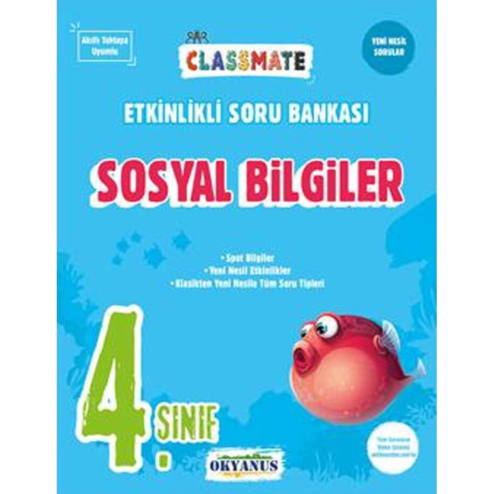 OKYANUS 4.SINIF SOSYAL BİLGİLER SORU BANKASI