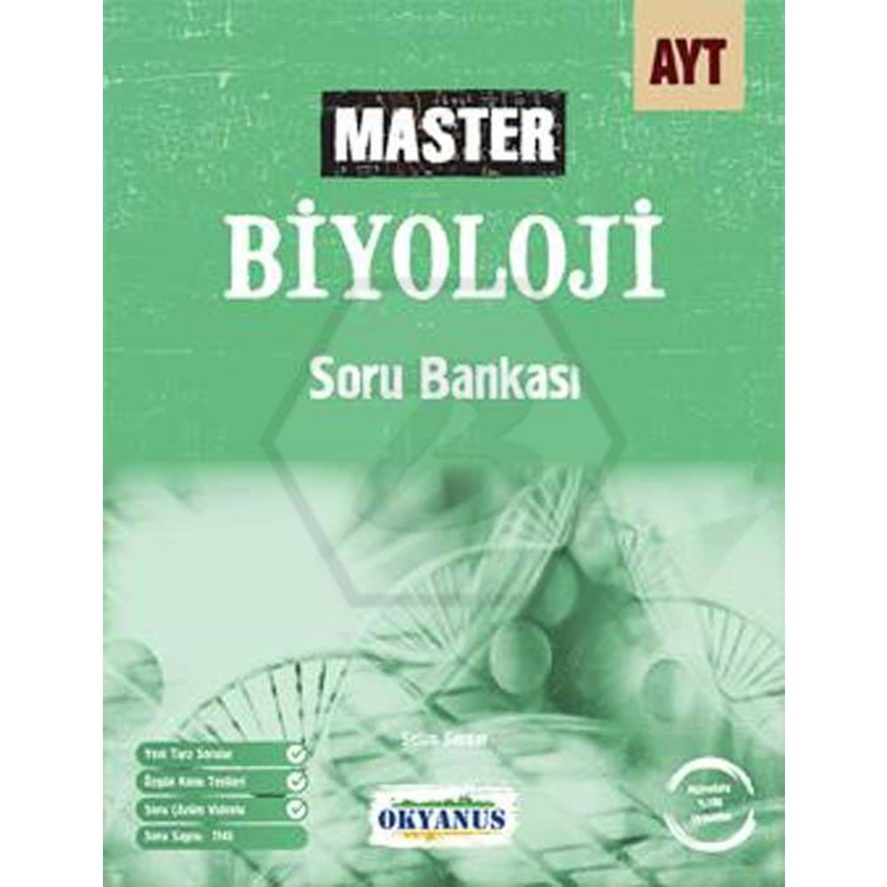 OKYANUS AYT MASTER BİYOLOJİ SORU BANKASI