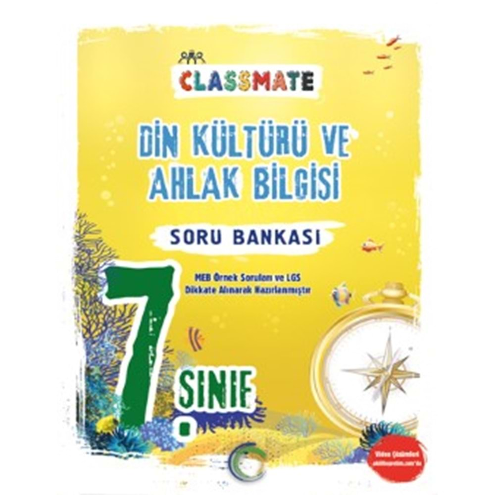 OKYANUS 7.SINIF CLASSMATE DİN KÜLTÜRÜ VE AHLAK BİLGİSİ SORU BANKASI