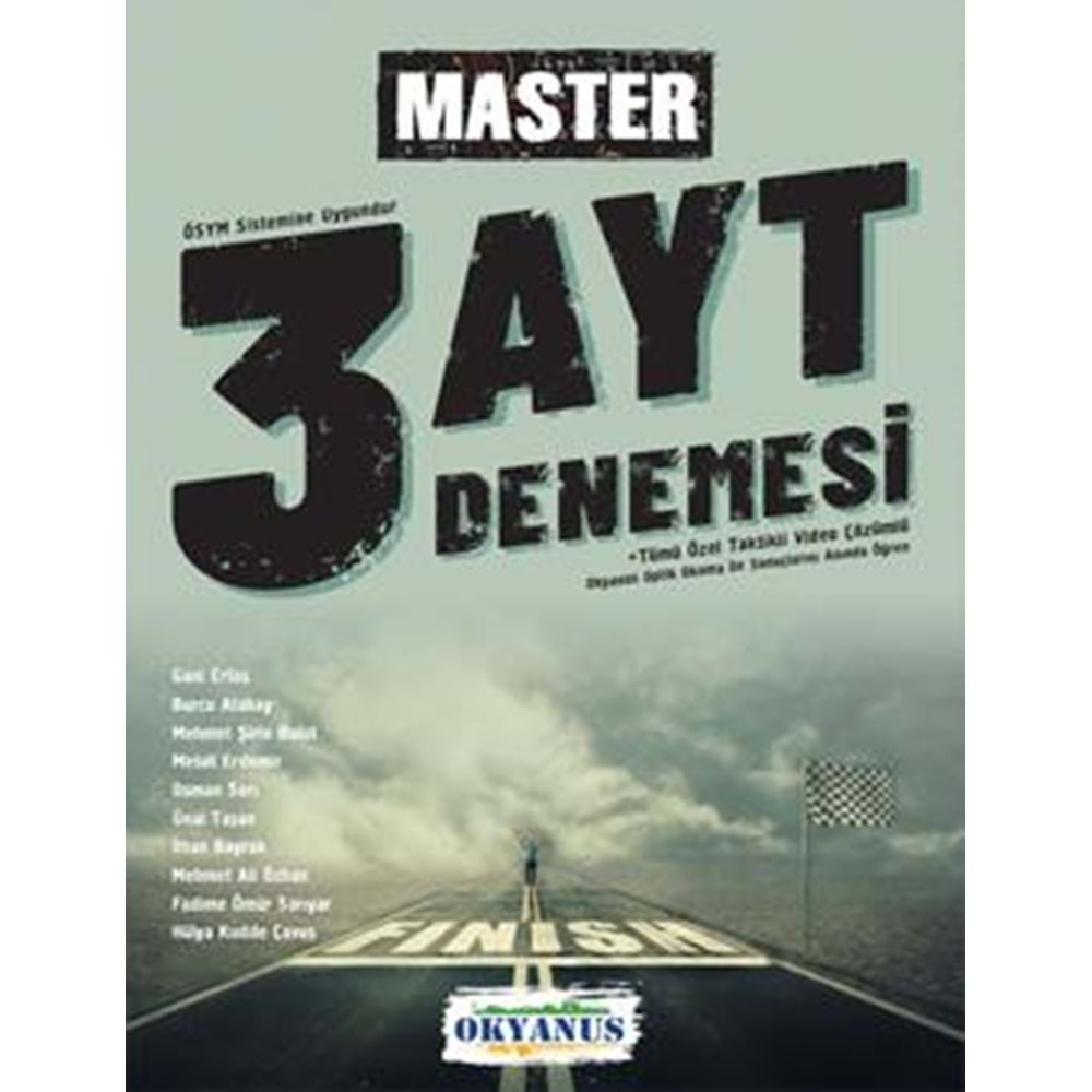 OKYANUS AYT MASTER 3 DENEME