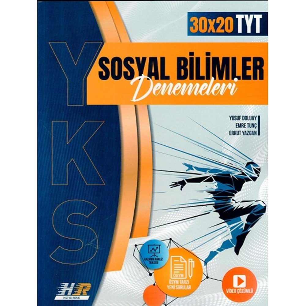 HIZ VE RENK TYT SOSYAL BİLİMLER 30*20 DENEME-2024