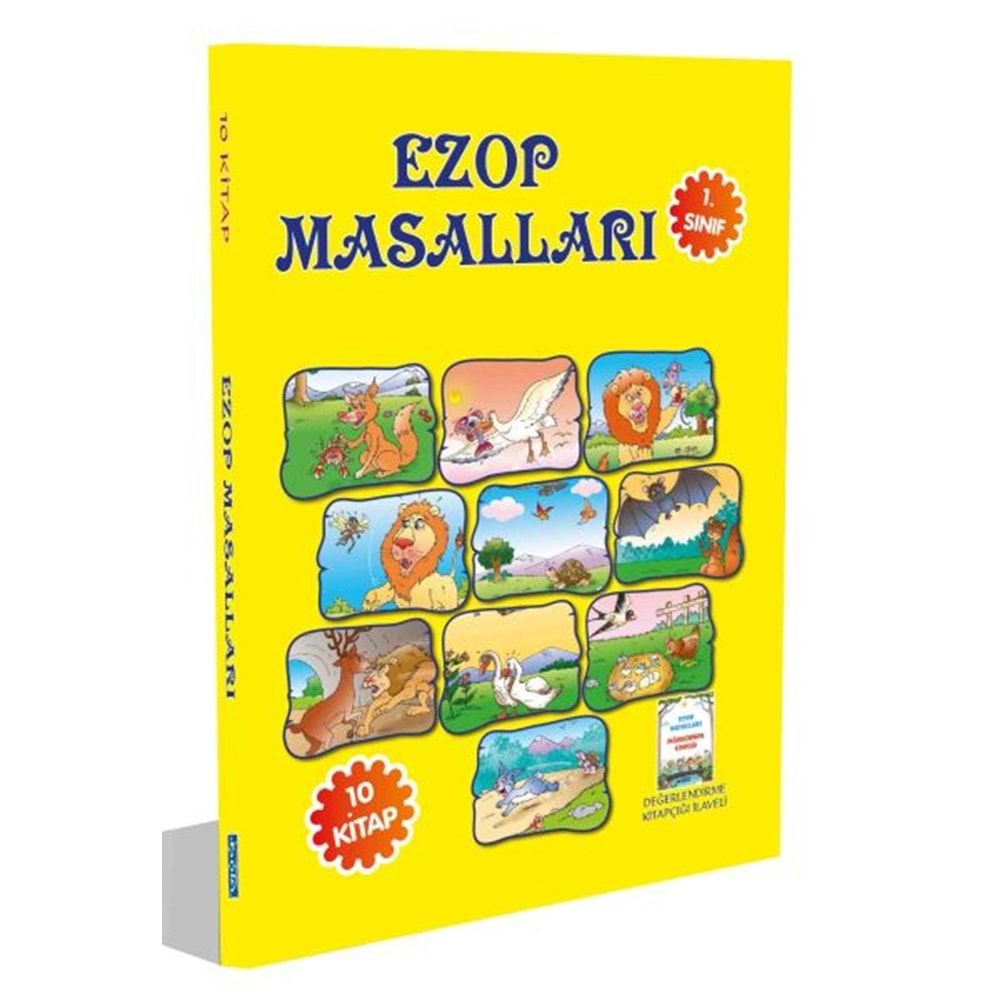 EZOP MASALLARI (10 KİTAP TAKIM)-EKREM AYTAR-PARILTI YAYINLARI