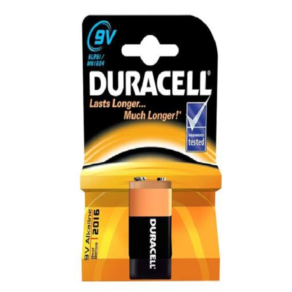 DURACELL ALKALİN PİL 9VOLT-1507158270