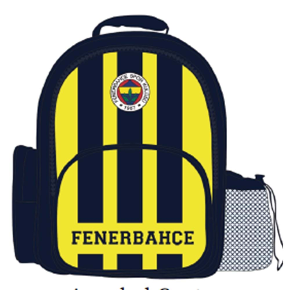 ME ÇANTA FENERBAHÇE ÇUBUKLU FORMA DESEN SUNİ DERİ ANAOKUL ÇANTASI-24784