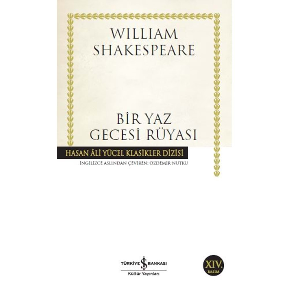 BİR YAZ GECESİ RÜYASI-WILLIAM SHAKESPEARE-İŞ BANKASI