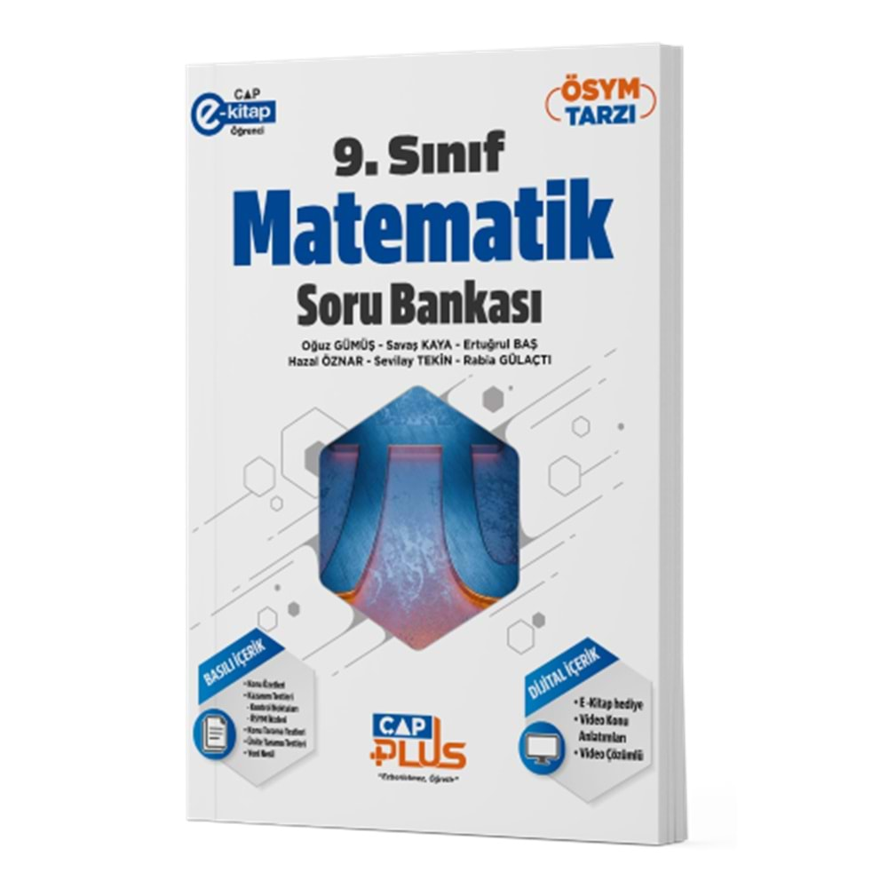 ÇAP 9.SINIF MATEMATİK TEMATİK PLUS SORU BANKASI-2025