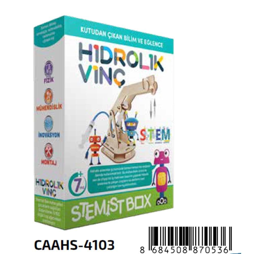 CA GAMES AHŞAP HİDROLİK VİNÇ-CAAHS-4103