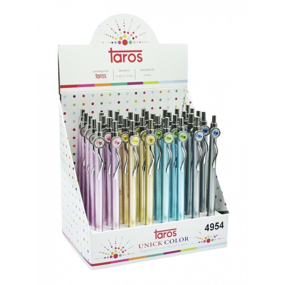 TAROS UNICK COLOR METALİK TAŞLI VERSATİL KALEM-4954