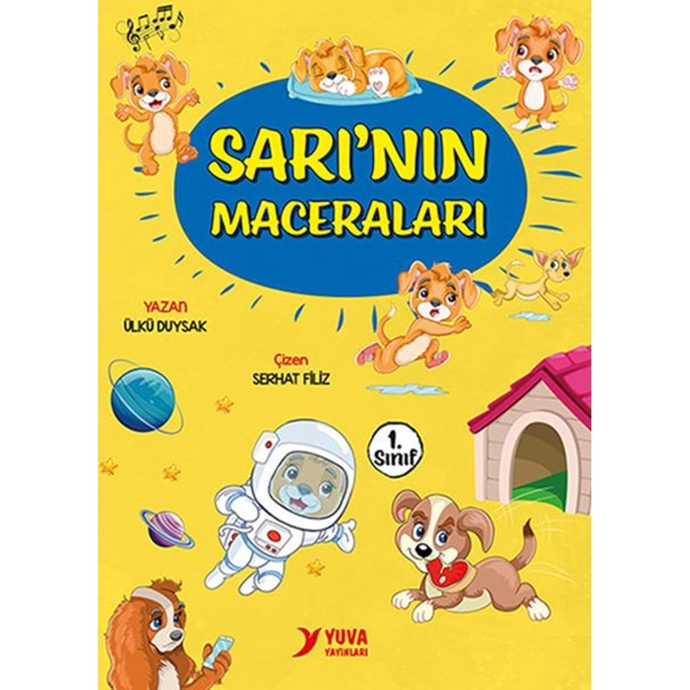 1.SINIF SARININ MACERALARI 10 KİTAP TAKIM-ÜLKÜ DUYSAK-YUVA YAYINLARI