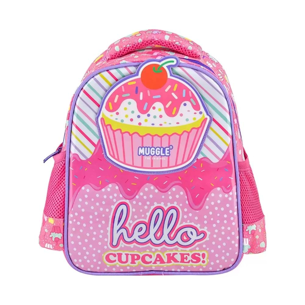 MUGGLE CUP CAKE PEMBE ANAOKULU ÇANTASI-MU-7075