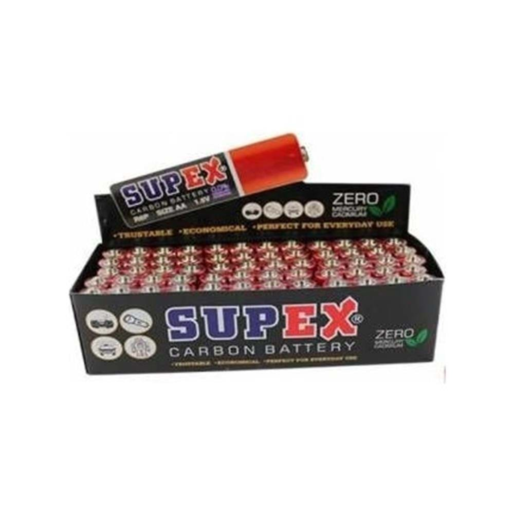 SUPEX R6 AA 1.5V ÇİNKO KALEM PİL 4 LÜ