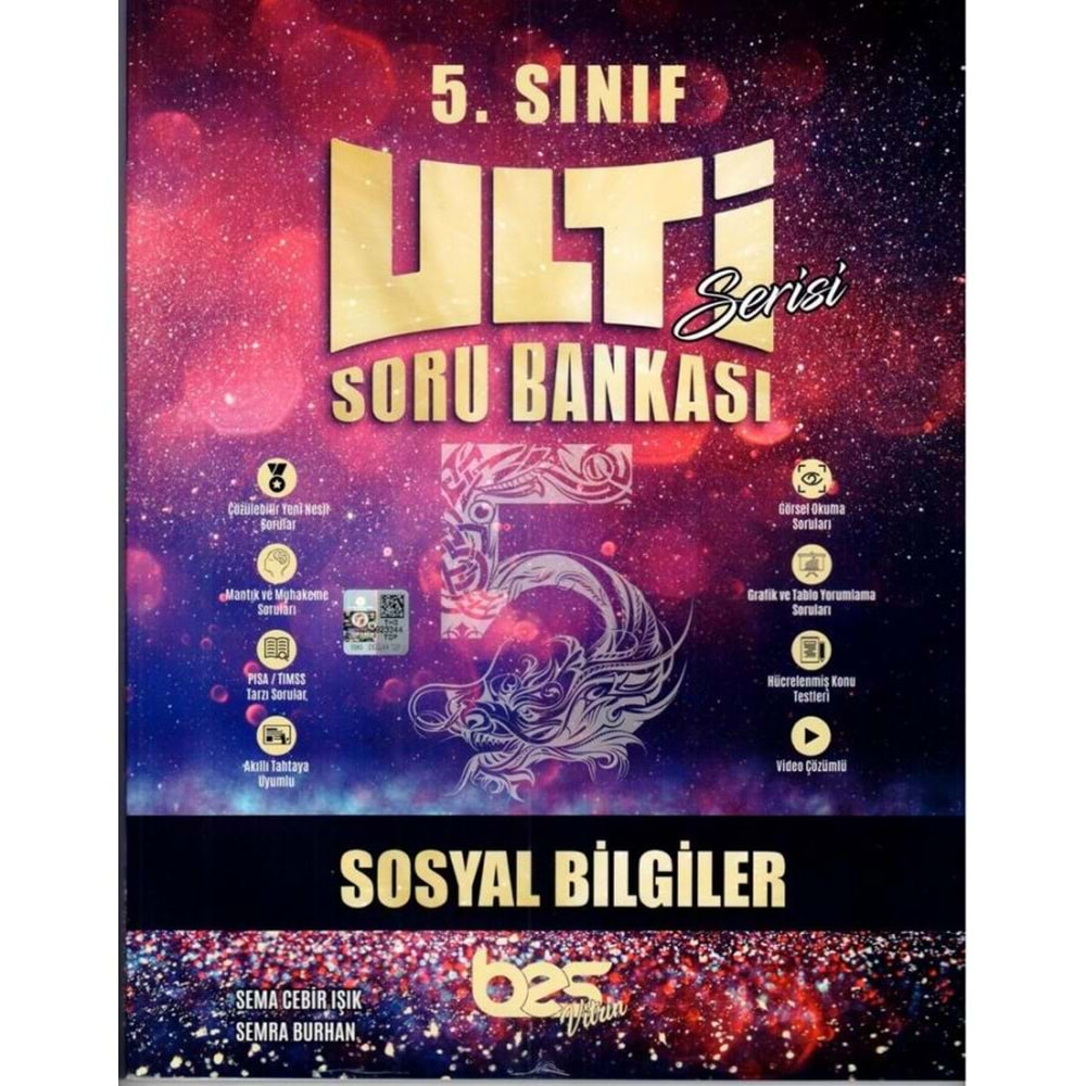 BES 5.SINIF SOSYAL BİLGİLER ULTİ SORU BANKASI-2023