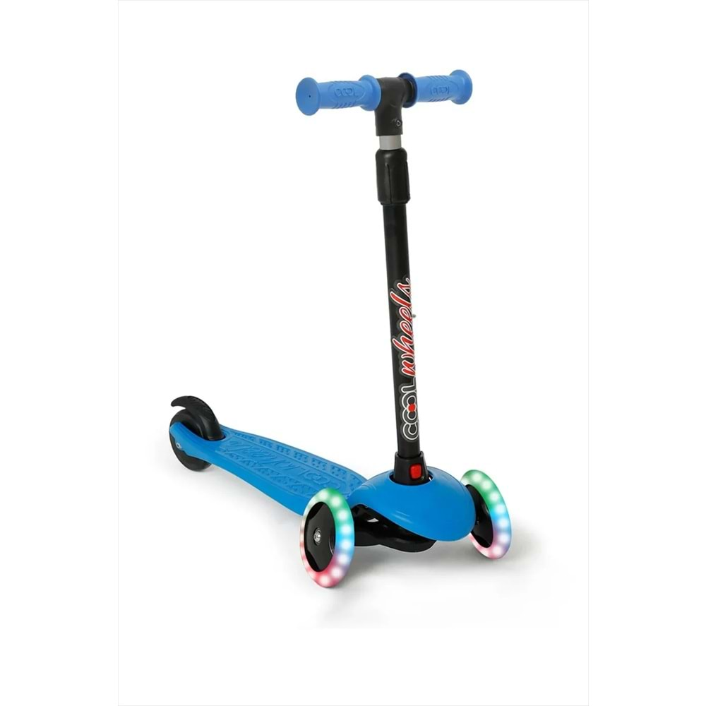 FRK COOL WHEELS IŞIKLI STAR SCOOTER MAVİ-FR59632