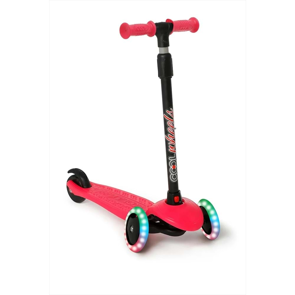 FRK COOL WHEELS IŞIKLI STAR SCOOTER PEMBE-FR59649