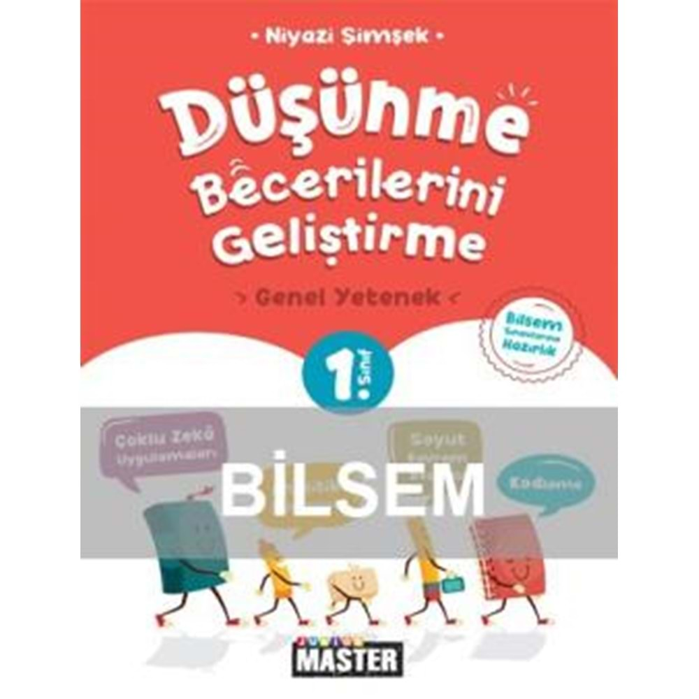 OKYANUS 1.SINIF JUNİOR MASTER DÜŞÜNME BECERİLERİNİ GELİŞTİRME GENEL YETENEK(BİLSEM SINAVLARINA HAZIRLIK)