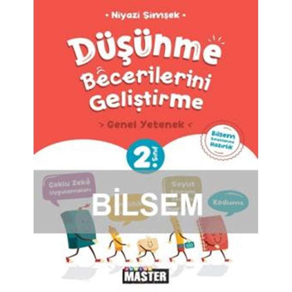 OKYANUS 2.SINIF JUNİOR MASTER DÜŞÜNME BECERİLERİNİ GELİŞTİRME GENEL YETENEK(BİLSEM SINAVLARINA HAZIRLIK)