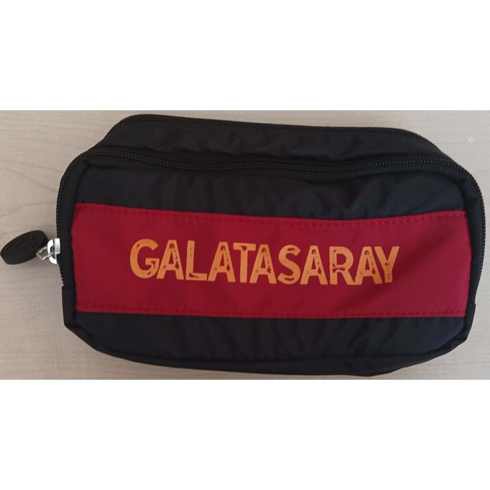 ME ÇANTA GALATASARAY KALİGRAFİK BASKILI SİYAH KALEM ÇANTASI-23527