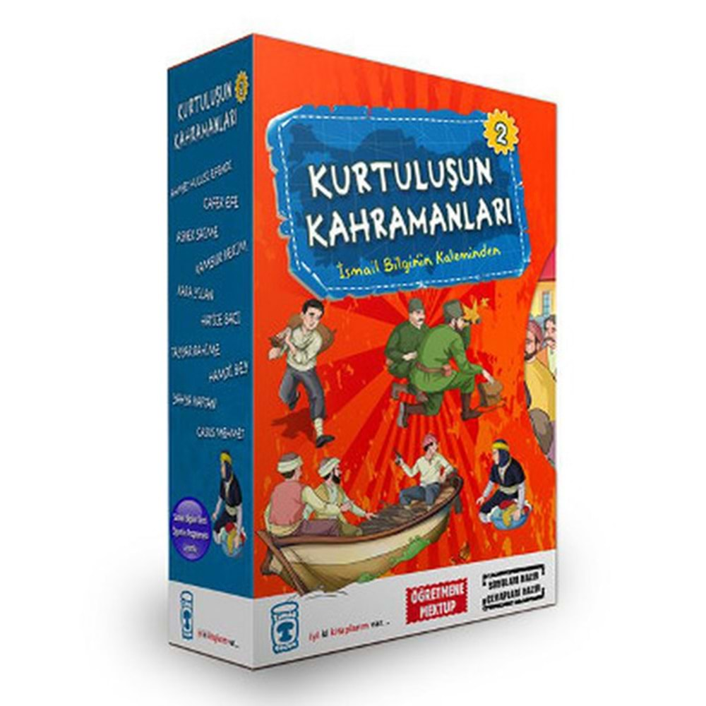 KURTULUŞUN KAHRAMANLARI SETİ 2 10 KİTAP- TİMAŞ