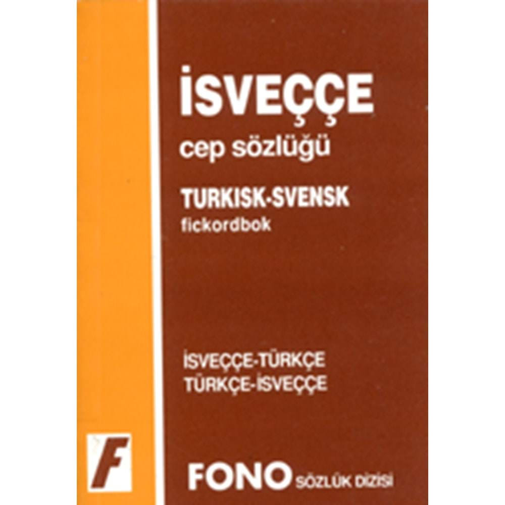 İSVEÇCE CEP SÖZLÜĞÜ- FONO