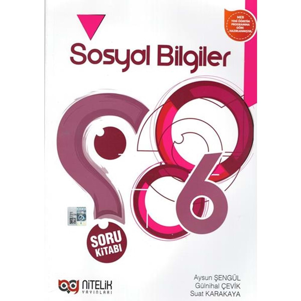 NİTELİK 6.SINIF SOSYAL BİLGİLER SORU KİTABI