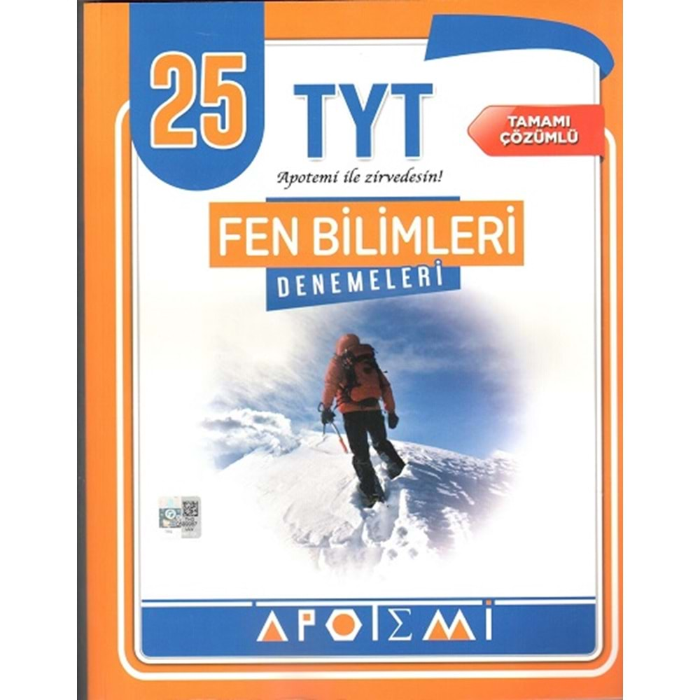 APOTEMİ TYT FEN BİLİMLERİ 25 Lİ DENEME-2025