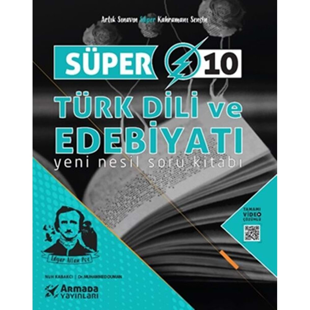 ARMADA 10.SINIF SÜPER TÜRK DİLİ VE EDEBİYATI YENİ NESİL SORU KİTABI