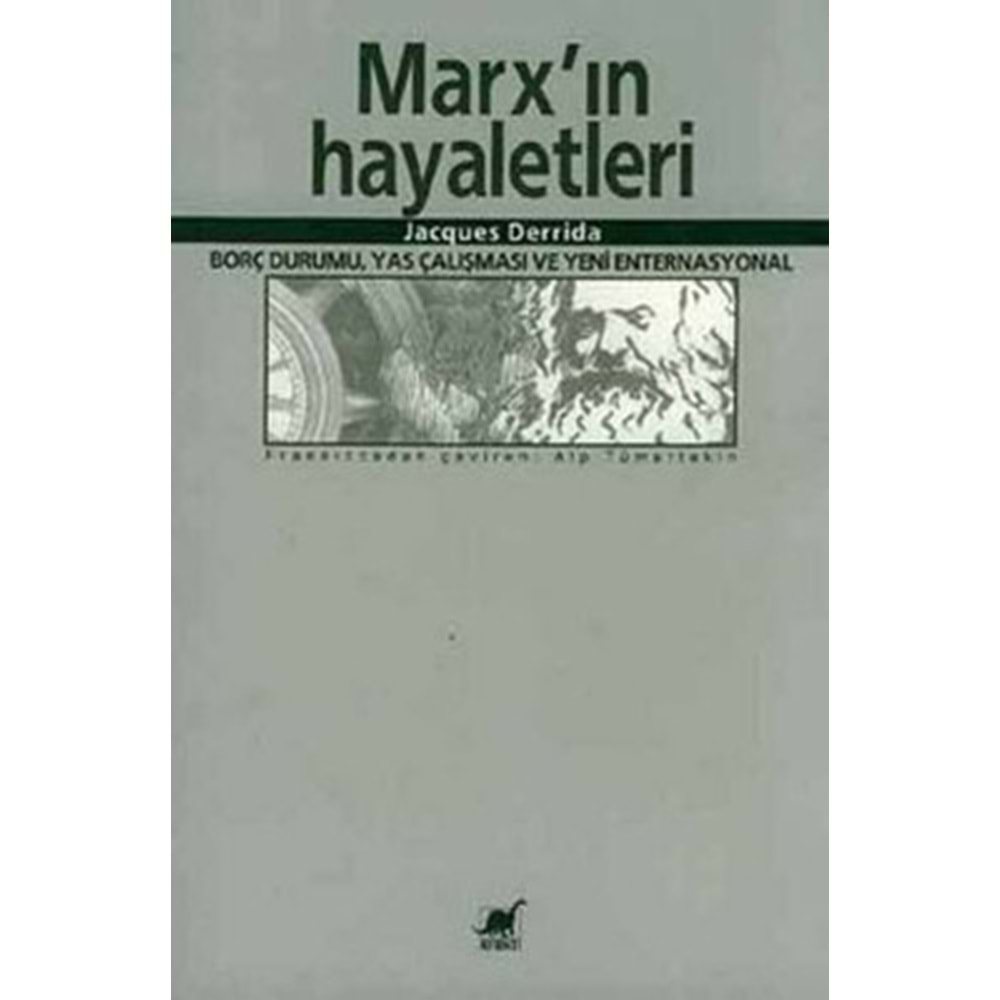 MARXIN HAYALETLERİ - JACQUES DERRİDA - AYRINTI YAYINLARI