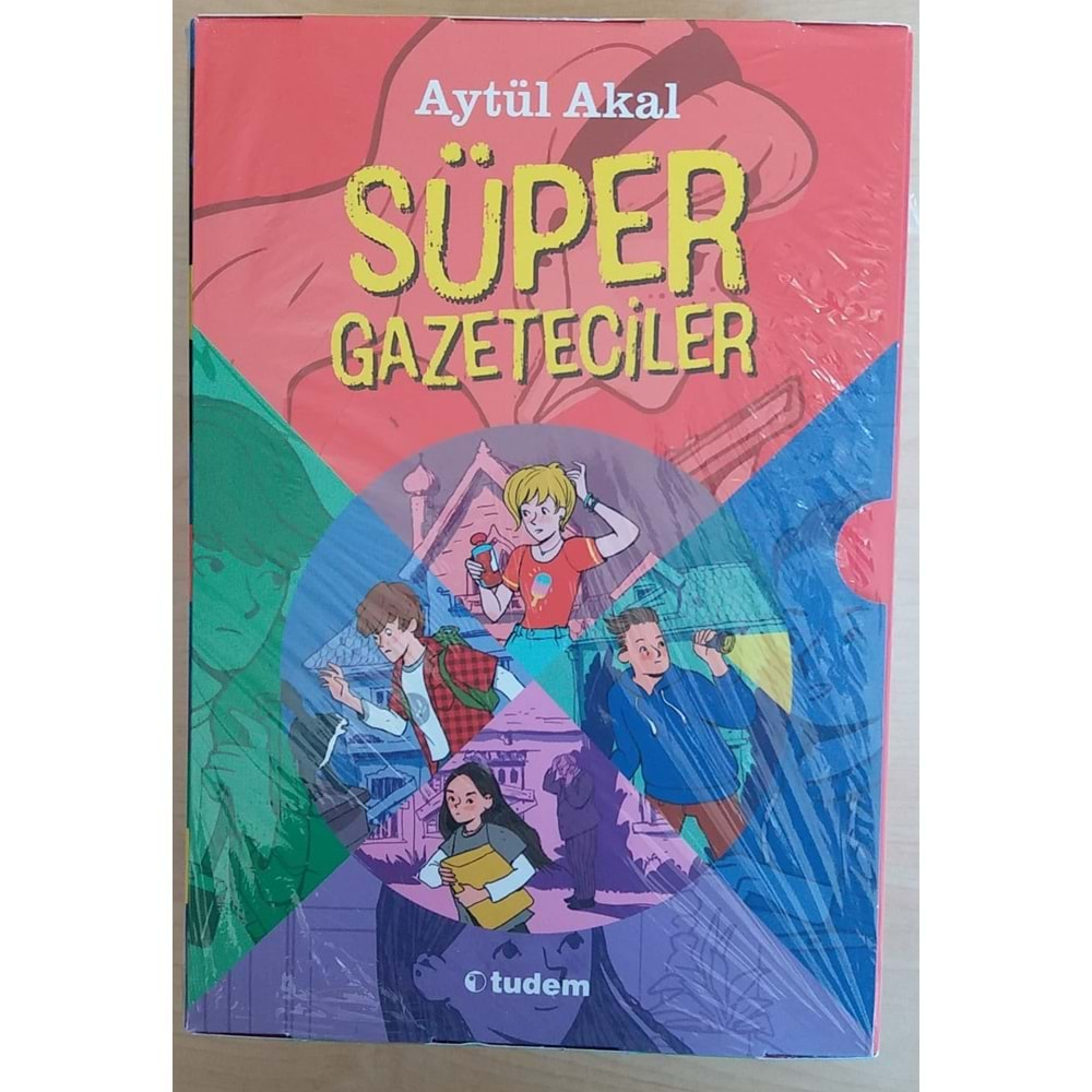 SÜPER GAZETECİLER SERİSİ SET 5 KİTAP-AYTÜL AKAL-TUDEM YAYINLARI