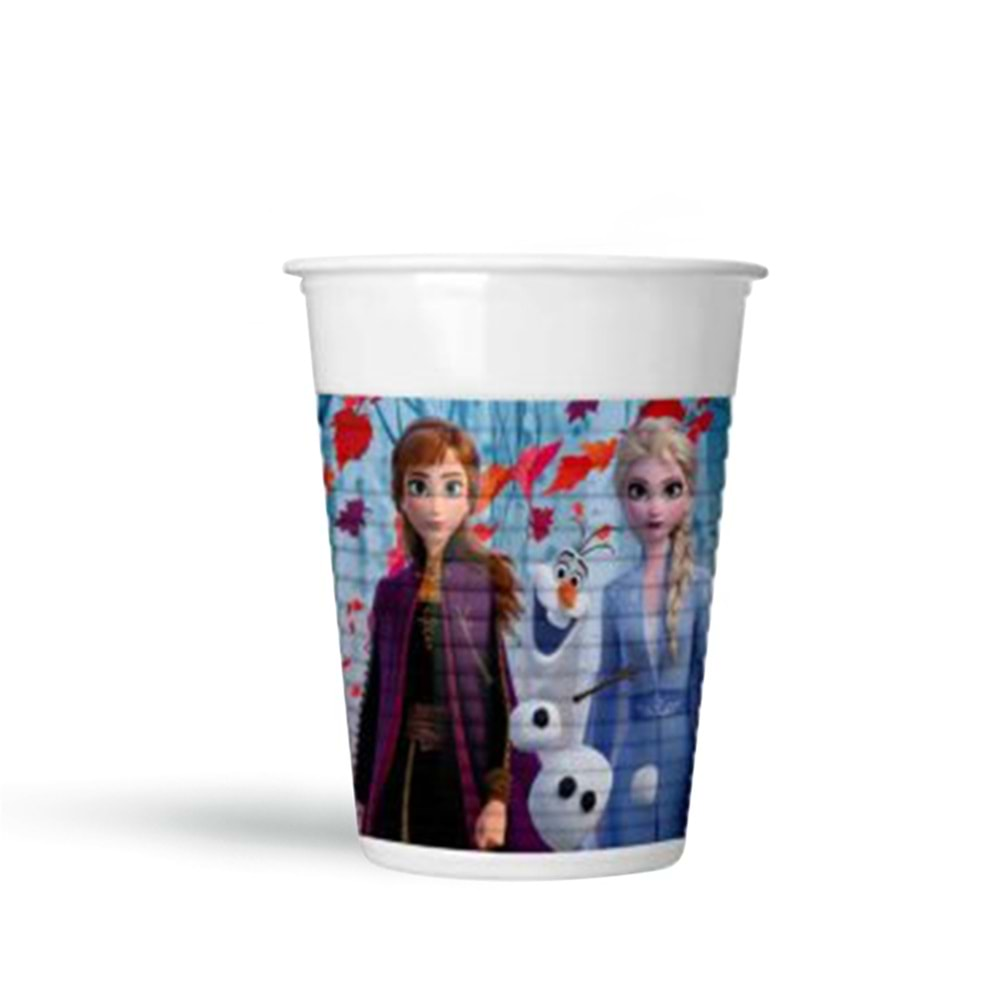 KİKA FROZEN 2 PLASTİK BARDAK 200 ML 8 Lİ-2005246-2