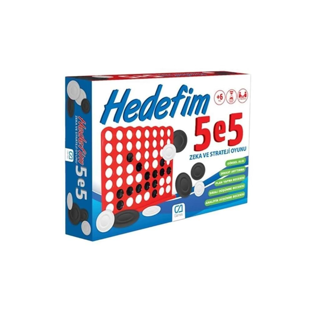 CA GAMES HEDEFİM 5E5 ZEKA VE STRATEJİ OYUNU-CA.5172