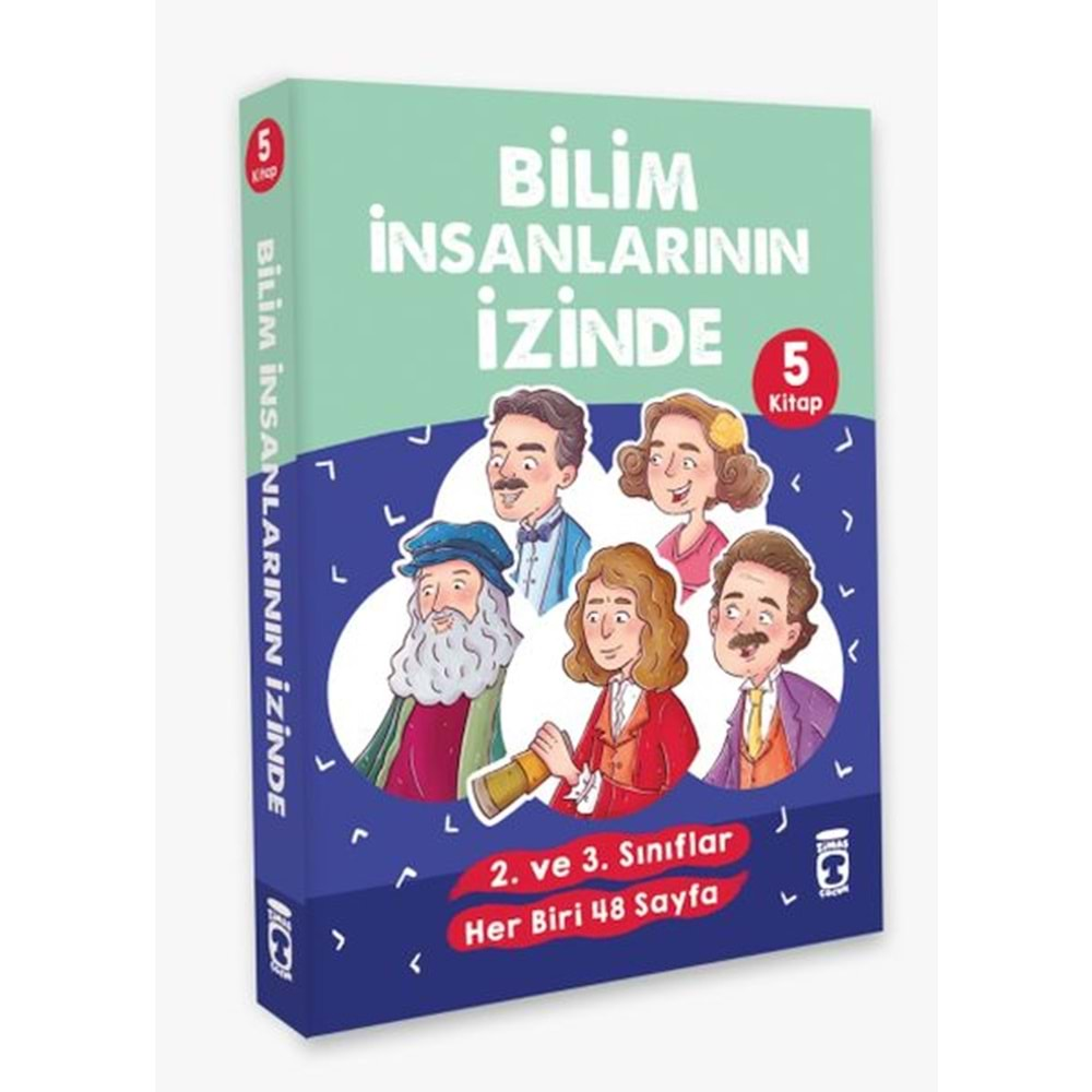 BİLİM İNSANLARININ İZİNDE 5 KİTAP SET-MUSTAFA ORAKÇI-TİMAŞ ÇOCUK