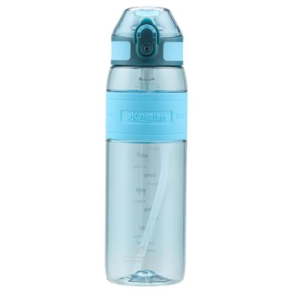 UZSPACE 600 ML TRITAN MATARA (GLACİER BLUE)-4106