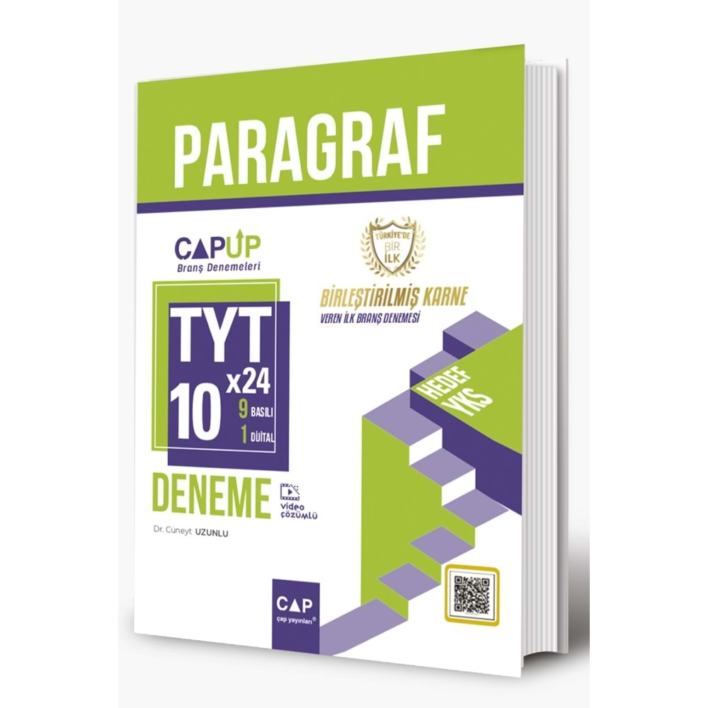 ÇAP TYT PARAGRAF 10*24 UP DENEME