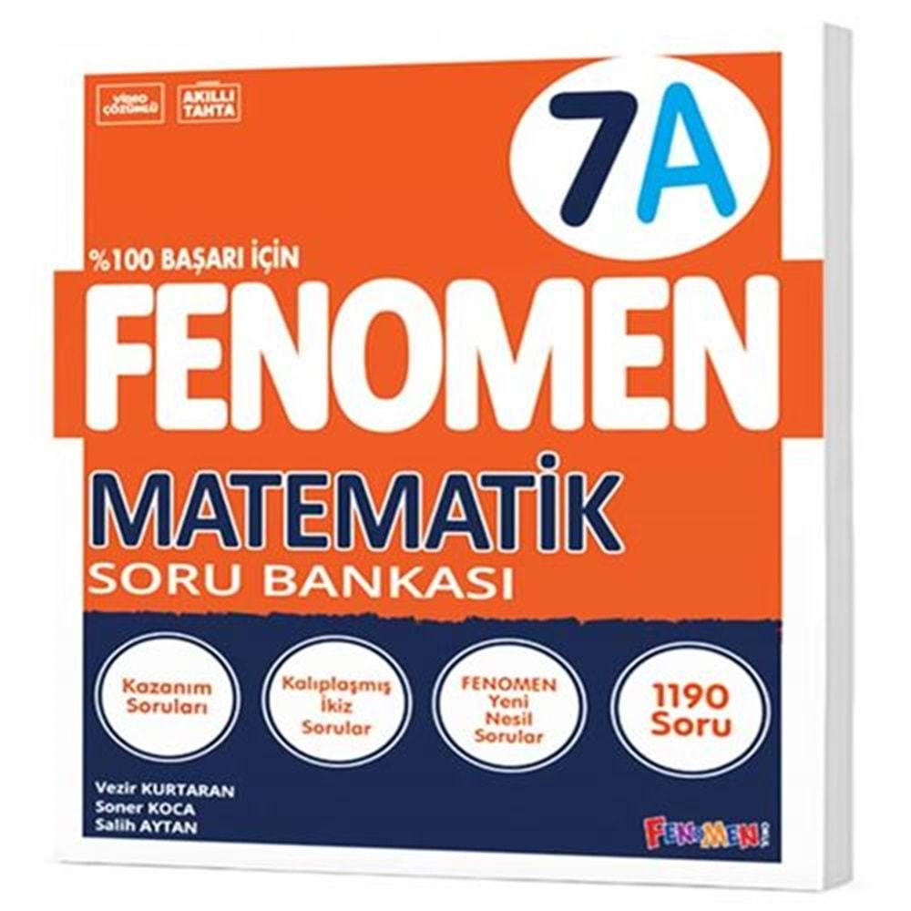 GAMA FENOMEN 7.SINIF MATEMATİK (A) SORU BANKASI