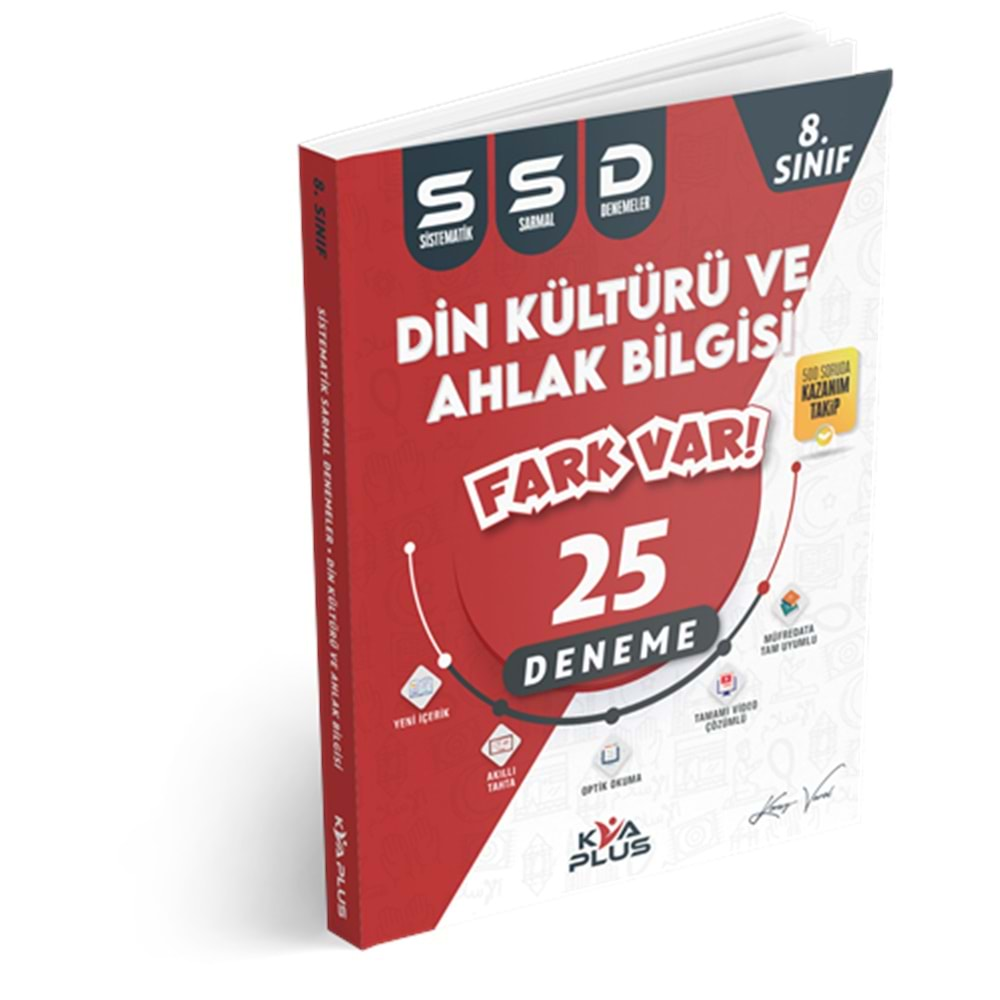 KORAY VAROL 8.SINIF DİN KÜLTÜRÜ VE AHLAK BİLGİSİ 25 SİSTEMATİK SARMAL DENEME